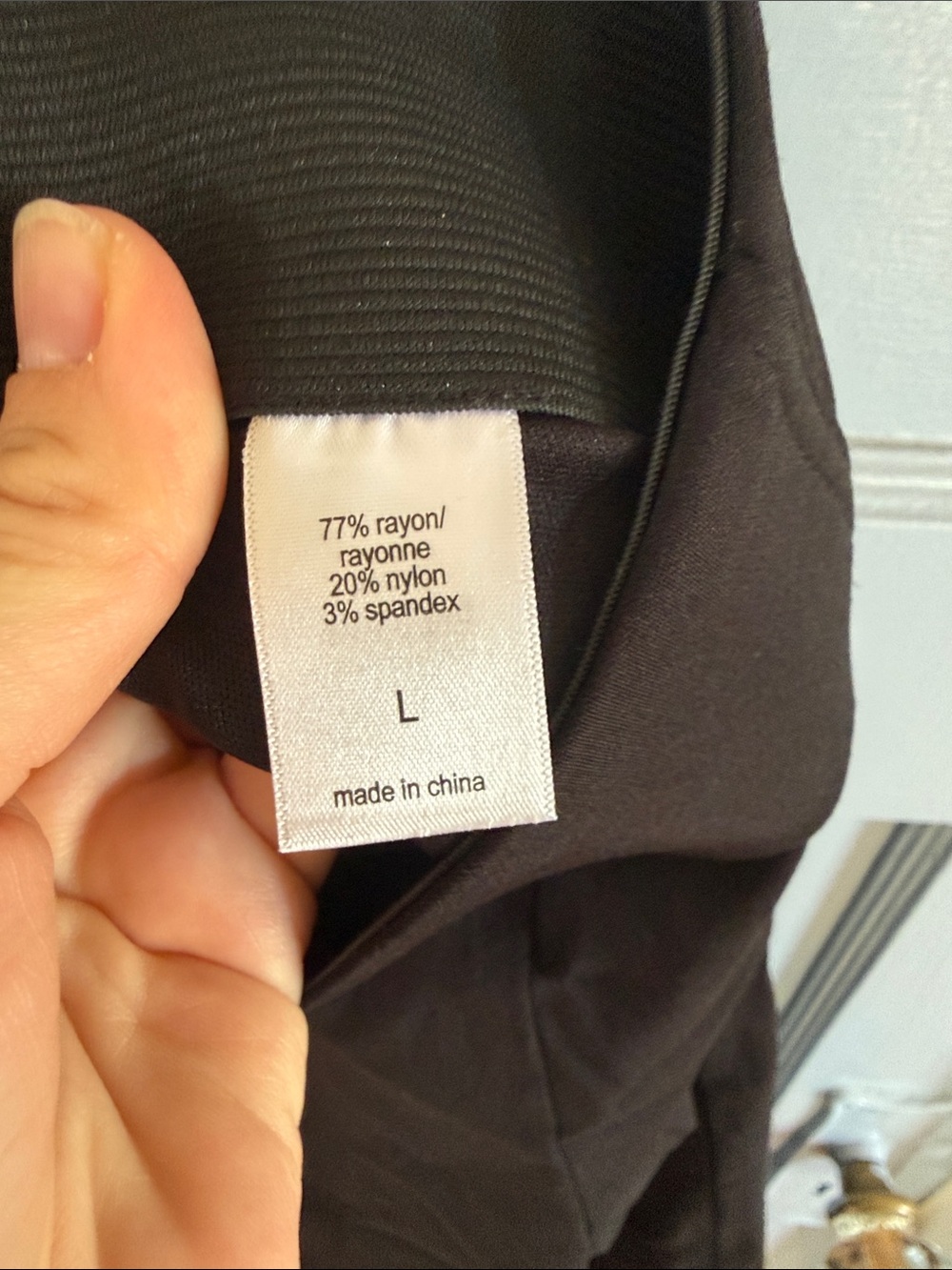 Maurices Black Stretch Waistband Pants - Picture 4 of 5